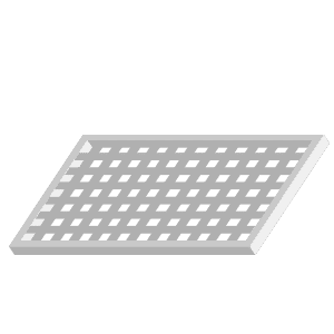lichtsachtabdeckung weiss